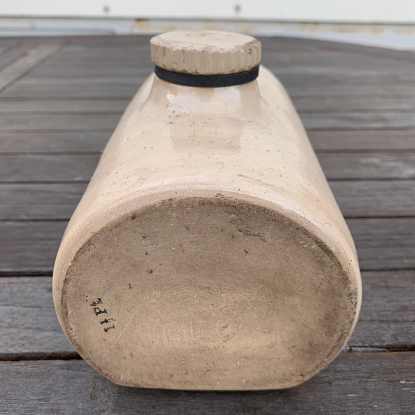 Antike englische Steinwärmflasche