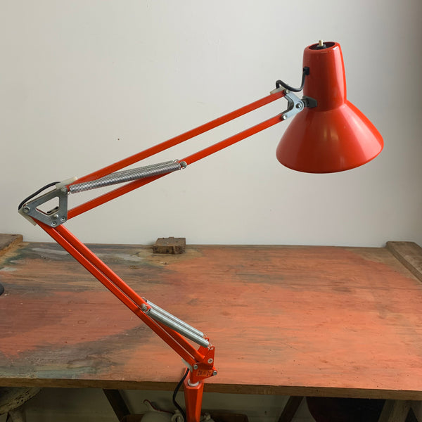 Vintage Arbeitsleuchte von Ledu mit Gelenkarm