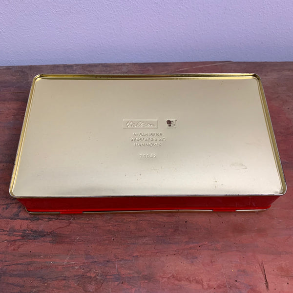 Vintage Blechdose Keksdose von Bahlsen