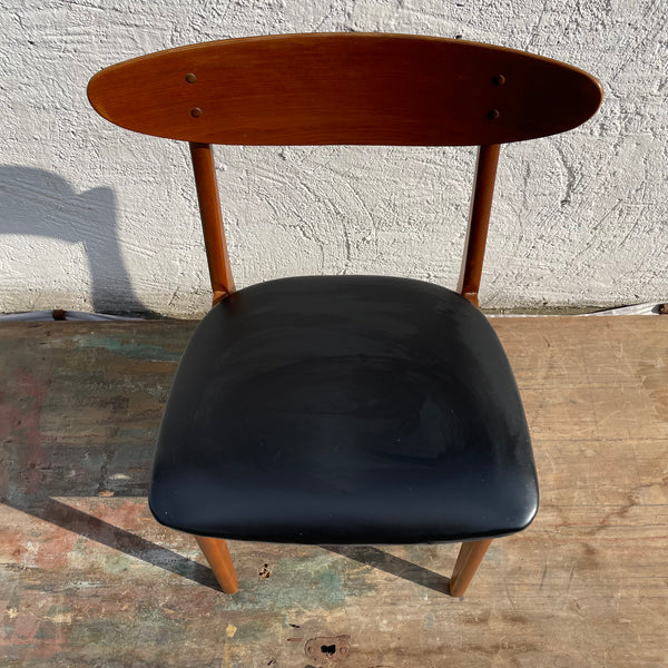 Dänischer Teakholz Stuhl Modell No. 210 von Farstrup Møbler