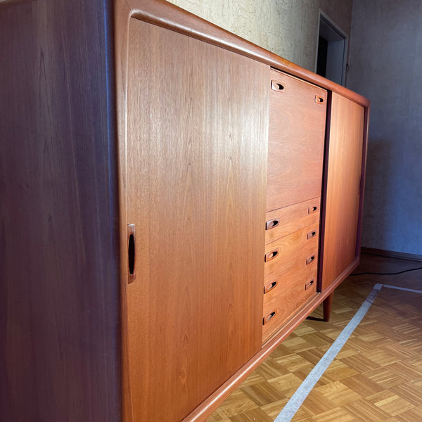 Teakholz Highboard von H. P. Hansen
