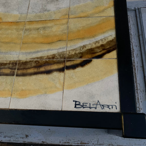 Vintage Keramik Couchtisch von Belarti