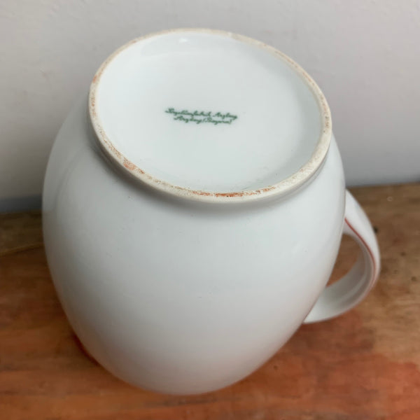 Krug Rotrand von Hermann Gretsch für Arzberg