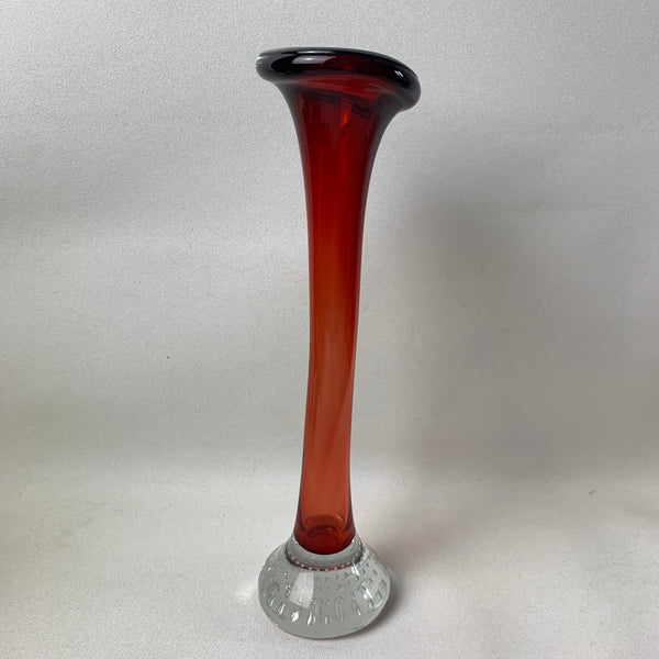 Vintage Design Orchideen Vase von Bo Borgstrom für Holmegaard Aseda