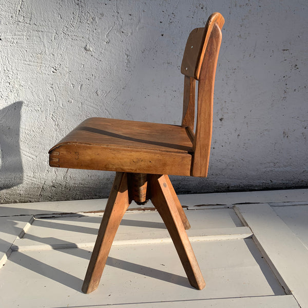 Vintage Kinderstuhl Schulstuhl Casala