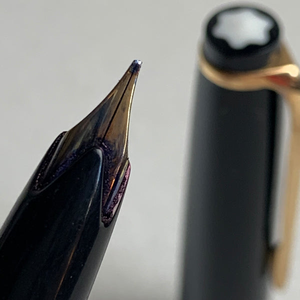 Montblanc Kolbenfüller Modell No 22 Gravur Siemens