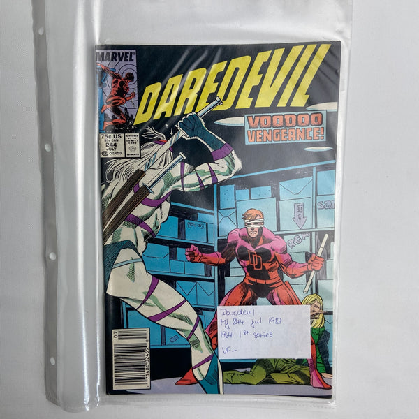Daredevil MJ 244 Jul 1987 - Marvel Comic