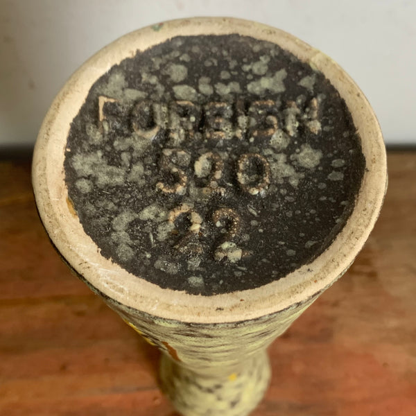Mid Century Keramik Vase von Scheurich 520-22