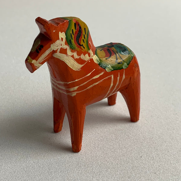 Dalapferd orange 7 cm