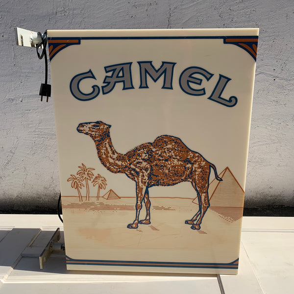 Werbeschild Außenleuchte Camel Zigaretten