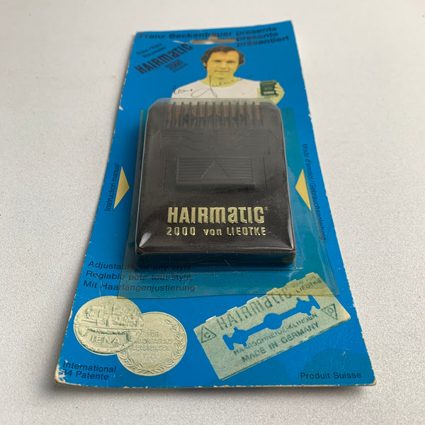 Franz Beckenbauer präsentiert den Hairmatic 2000