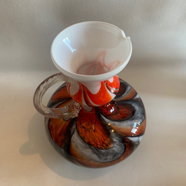 Opaline Florence Vase von Vetreria Barieri