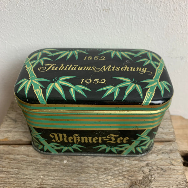 Vintage Blechdose Meßmer Tee