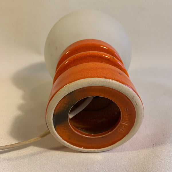 Orange Keramik Lampe 550 / 10