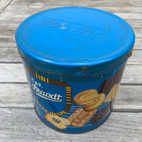 Vintage Blechdose Brandt Kekse
