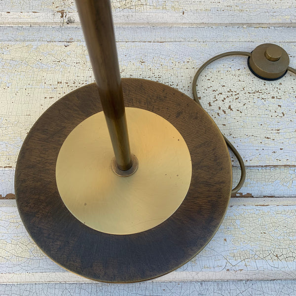 Vintage Messing Apotheken Lampe von Fischerleuchten
