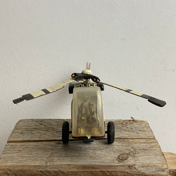 Vintage Blechspielzeug Hubschrauber