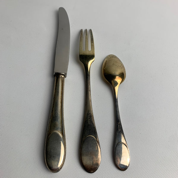 36 Teile Dessertbesteck / Obstbesteck von Wilkens 800er Silber