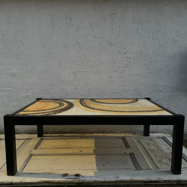 Vintage Keramik Couchtisch von Belarti