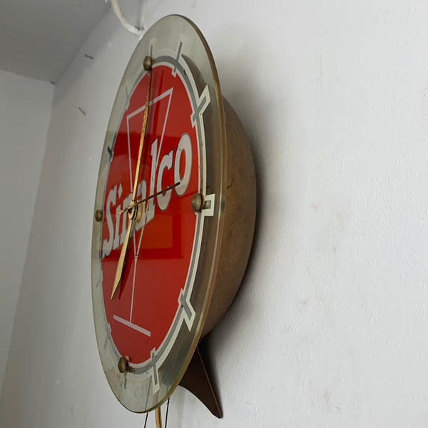 50er Jahre Sinalco Uhr beleuchtet