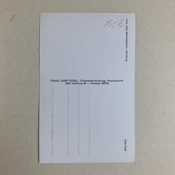 Original Autogramm von Klaus Schwarzkopf