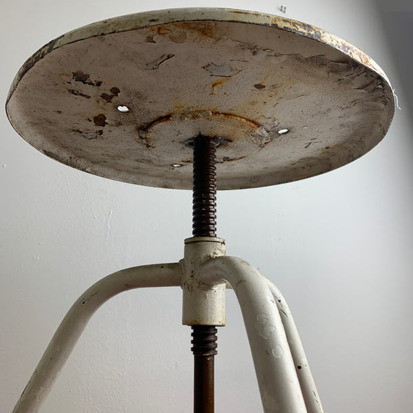 Industrieller Eisen Drehhocker