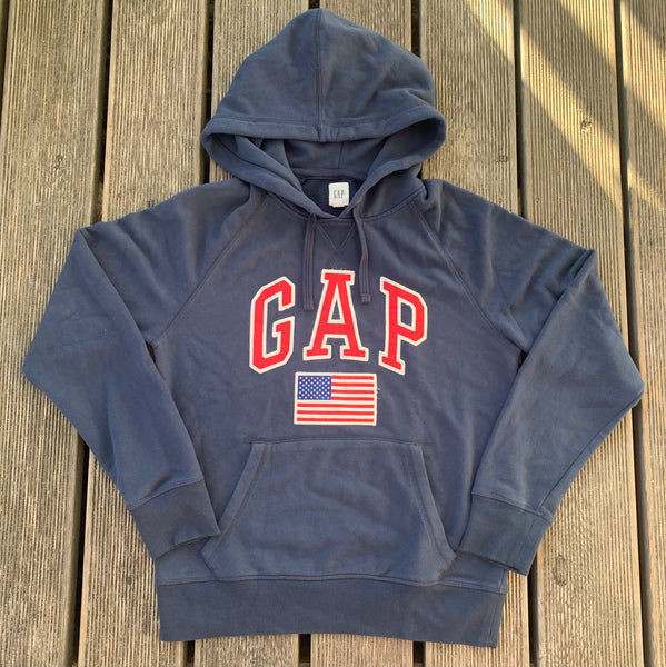 GAP Hoodie mit US Flagge - Vintage