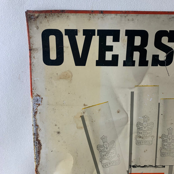 Blechschild Overstolz