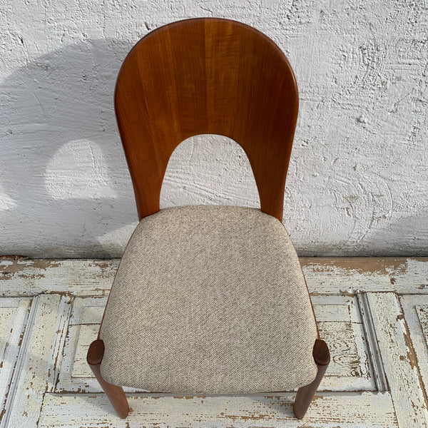 4 dänische Teakholz Stühle Morten von Niels Koefoed für Koefoed Hornslet