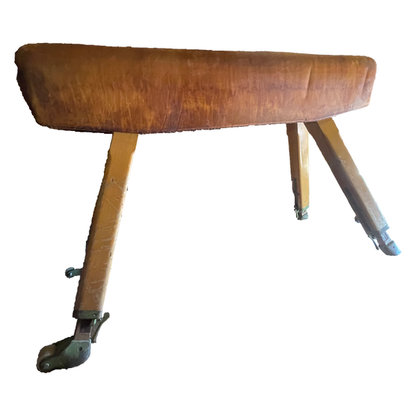 Vintage Pauschenpferd Turnpferd
